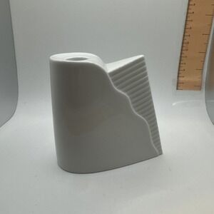 🔥 Vintage 1980's Rosenthal Studio Line Modernist Porcelain Candle Holder